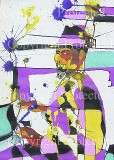 Abstract Monk on Instagram @chezartcom on FB @chezartcom